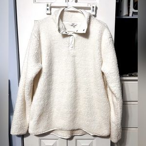 Crown and Ivy Sherpa Pullover